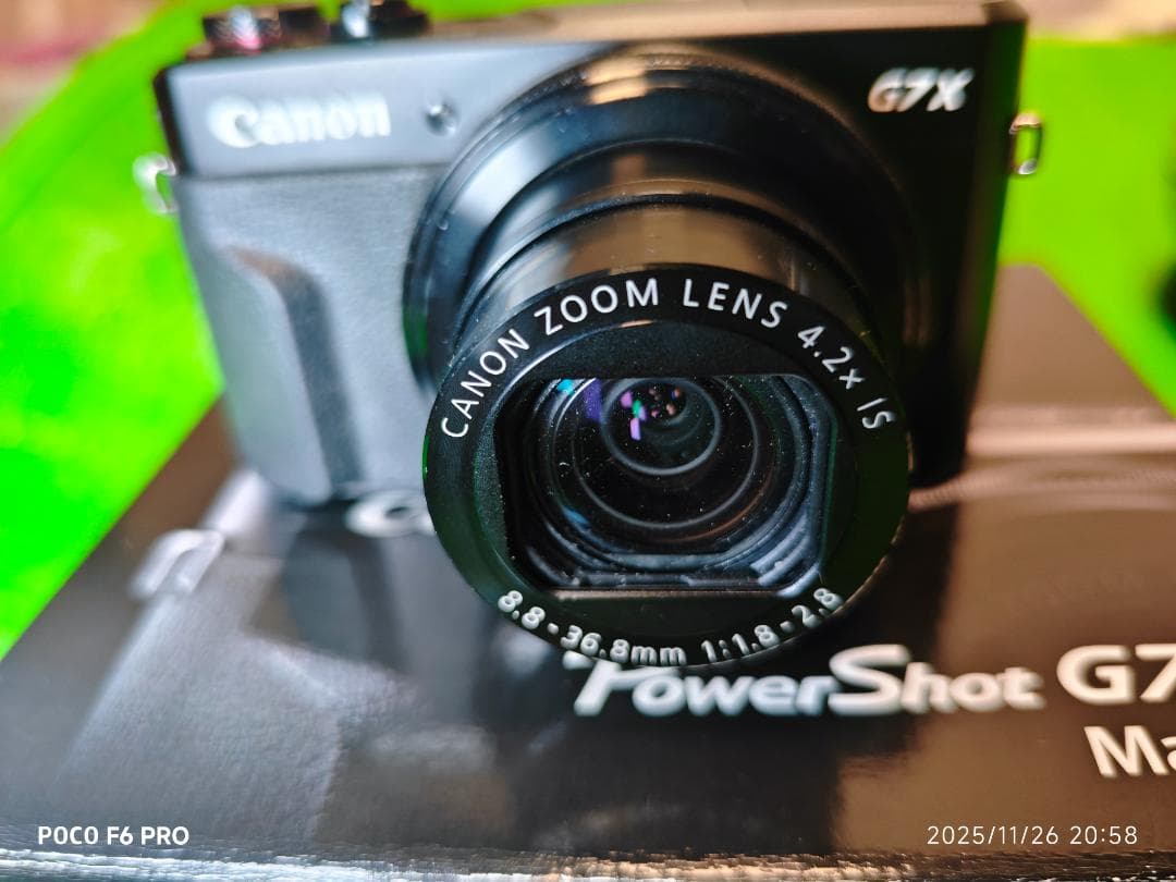 チ*プ様 【中古完動品】Canon PowerShot G7 X Mark II