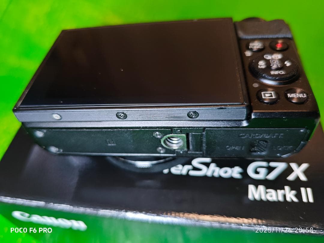 チ*プ様 【中古完動品】Canon PowerShot G7 X Mark II