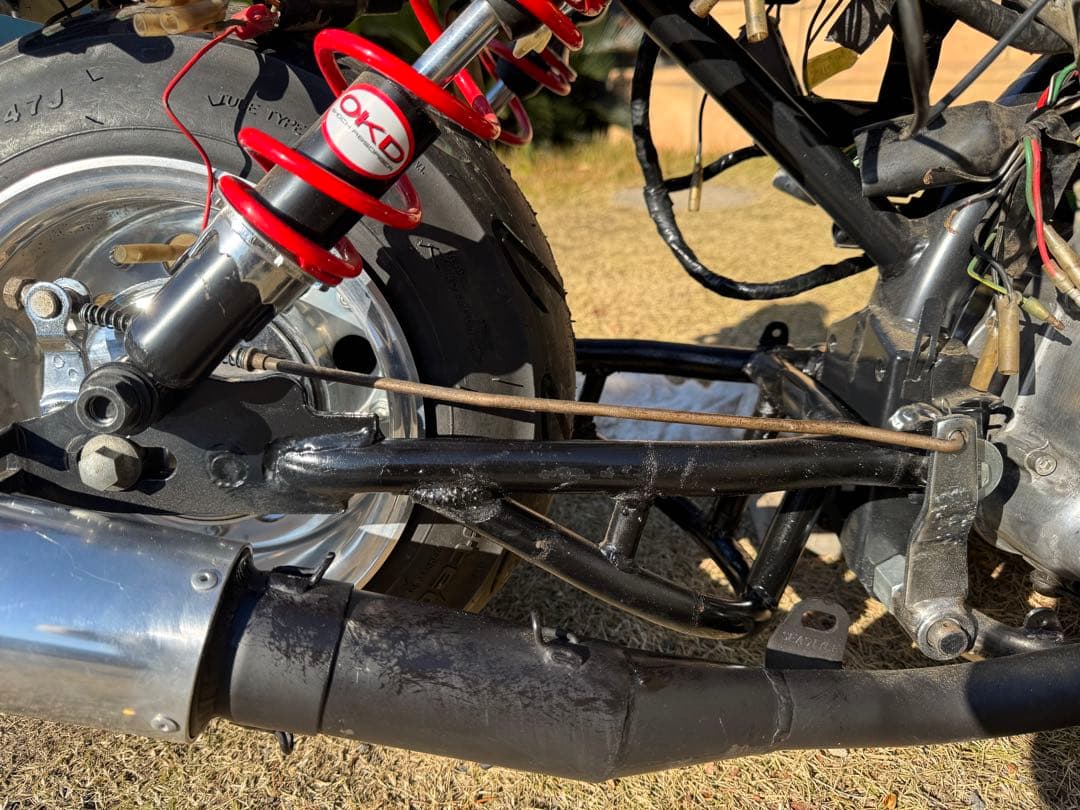 シ*ー様 モンキー スイングアーム 5.5j 10cmロング スタビあり