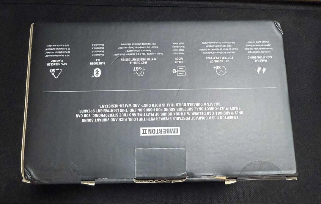 Marshall Emberton II ワイヤレススピーカー 新品未開封未使用