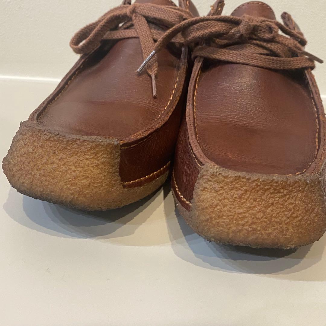 美品 Clarks Wallabee クラークス ワラビー ナタリー 本革 24