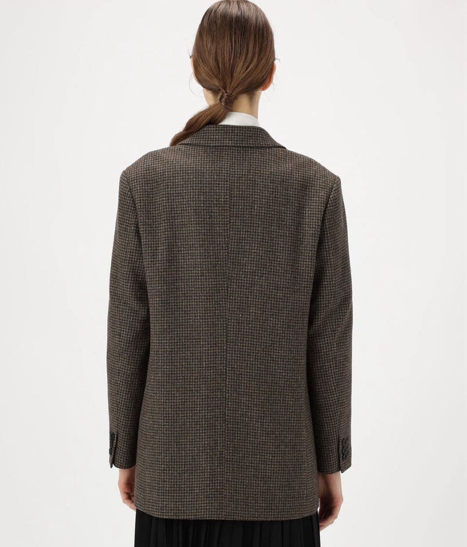 【TOMORROWLAND】【Ballsey】チェック柄 テーラードジャケット