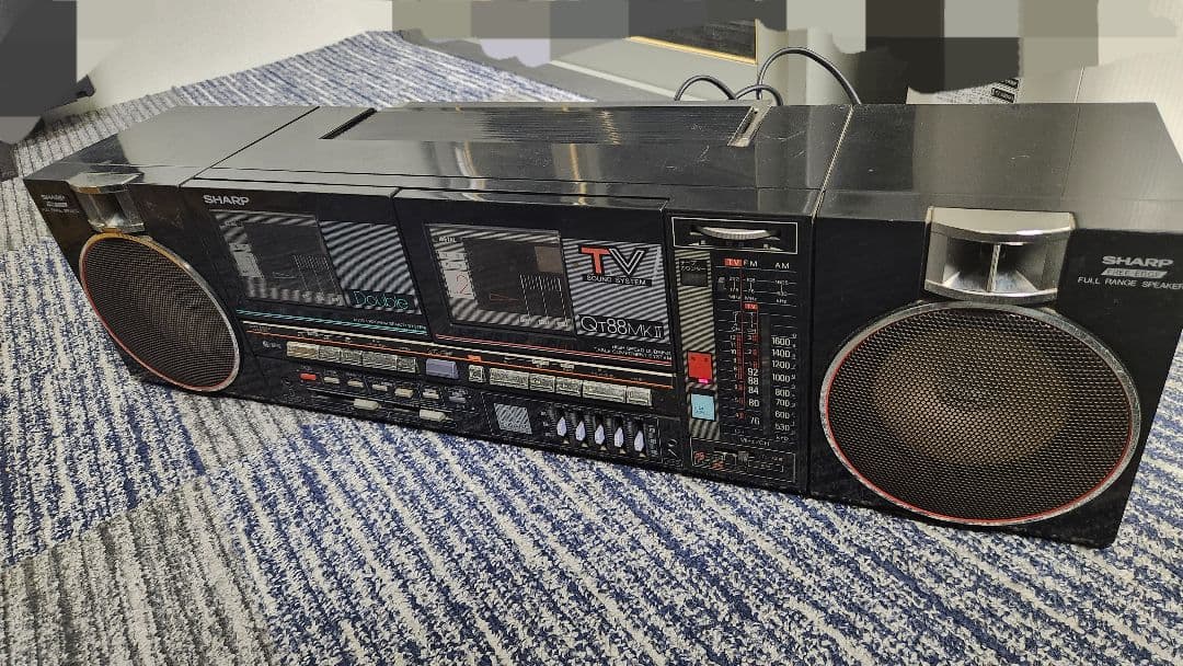 SHARP QT-88MKII ラジカセ