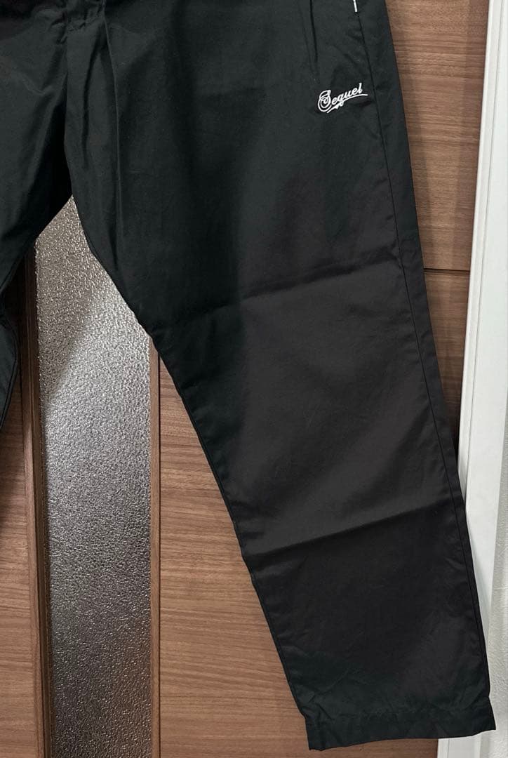24SS SEQUEL CHINO PANTS TYPE-XF黒シークエルXL