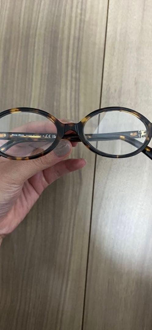 MIU MIU リガード サングラス メガネ オーバル ブルーライト