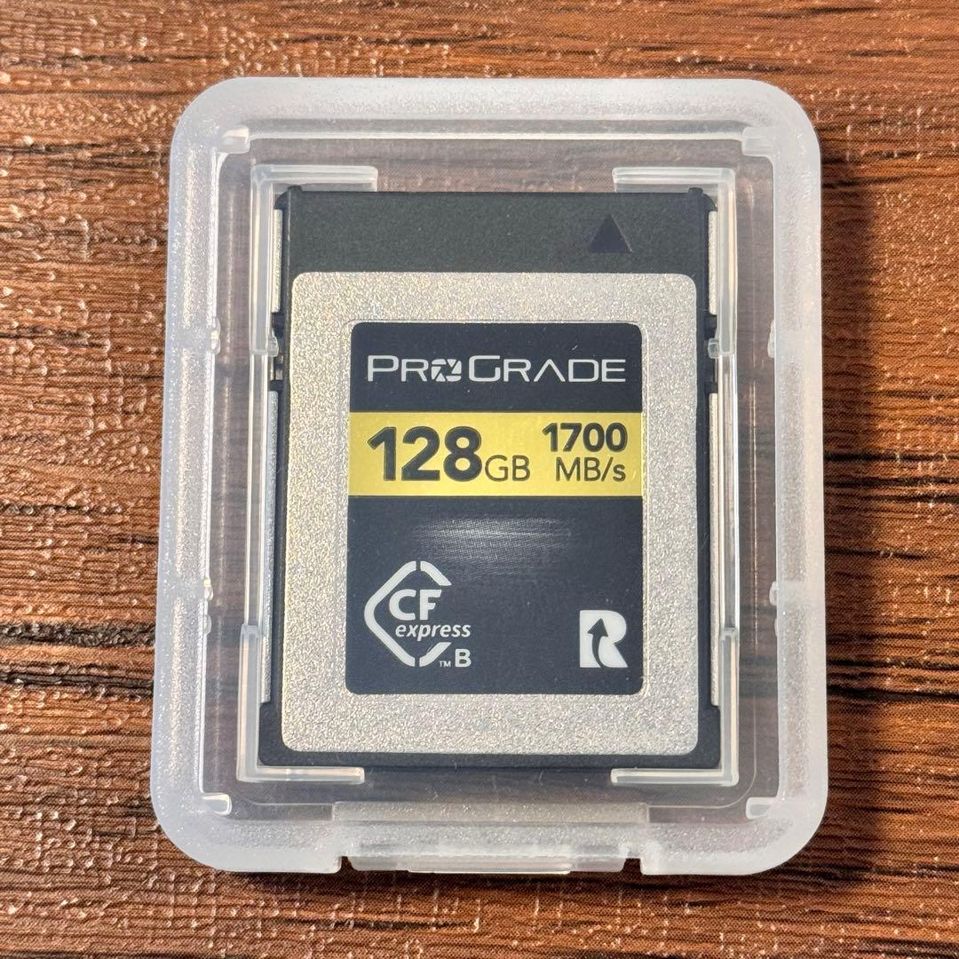 プログレード CF Express TYPE B 128GB GOLD