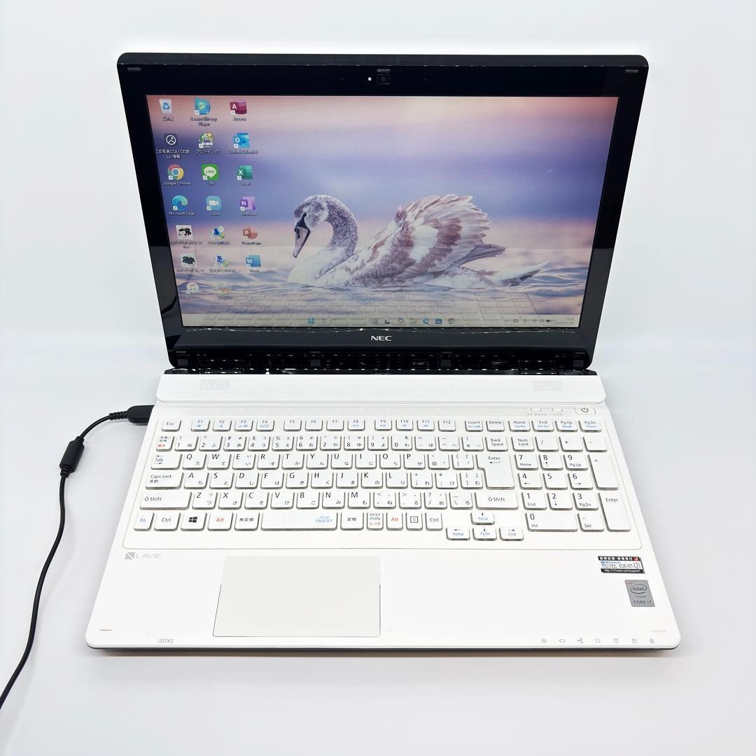 NECノートパソコン Win11 Corei7 新品SSD office A16