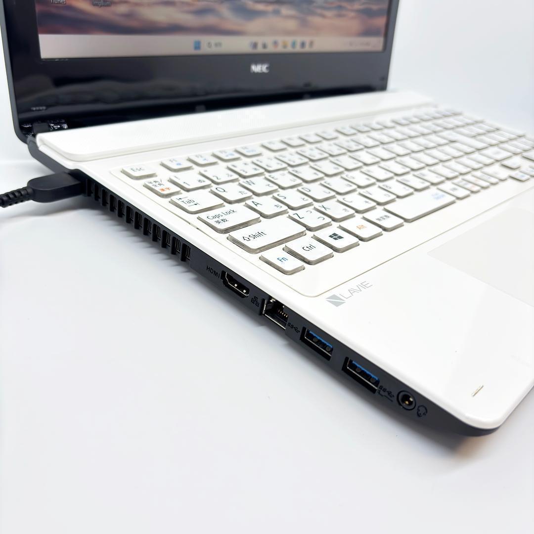 NECノートパソコン Win11 Corei7 新品SSD office A16