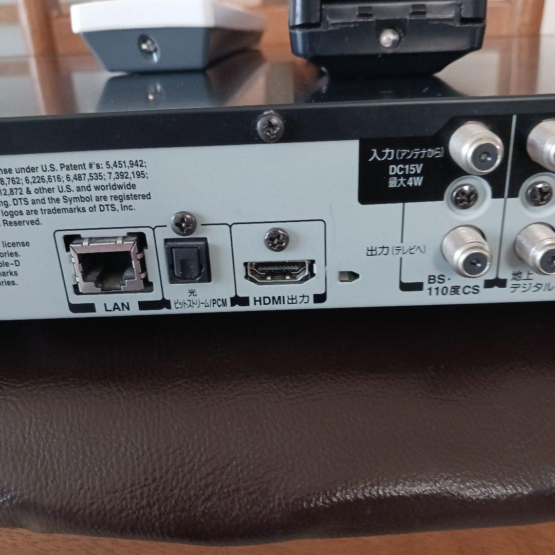 TOSHIBA ブルーレイレコーダー　　 D-BZ510 稼働品　W録