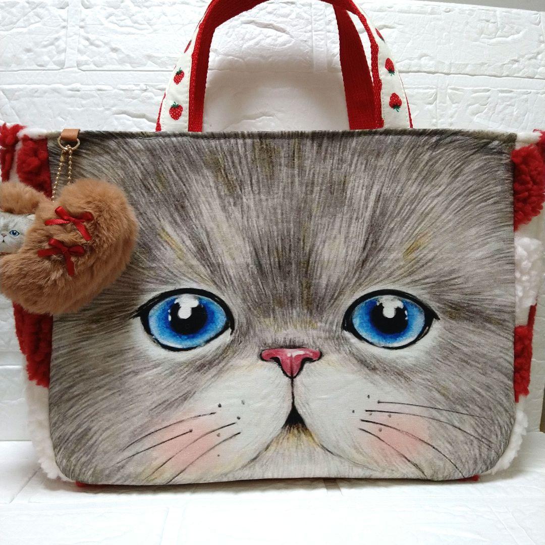 ゆ*ら様 コヤンイサムチョン☆横長トートバッグ　　ハートボア　ルミちゃん　ビッグ