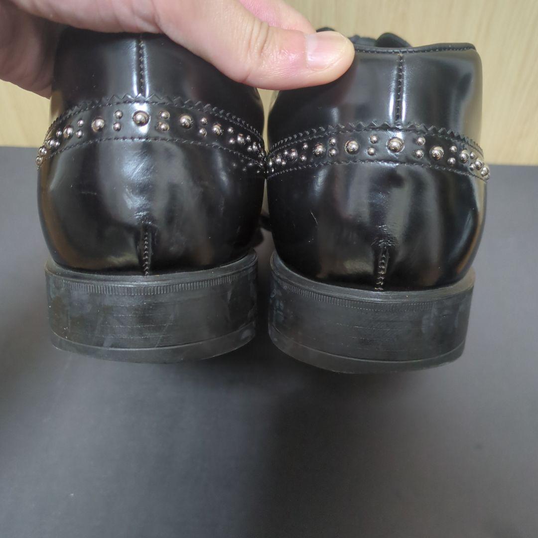PRADA　オックスフォード ドレスシューズ リベット7 1/2