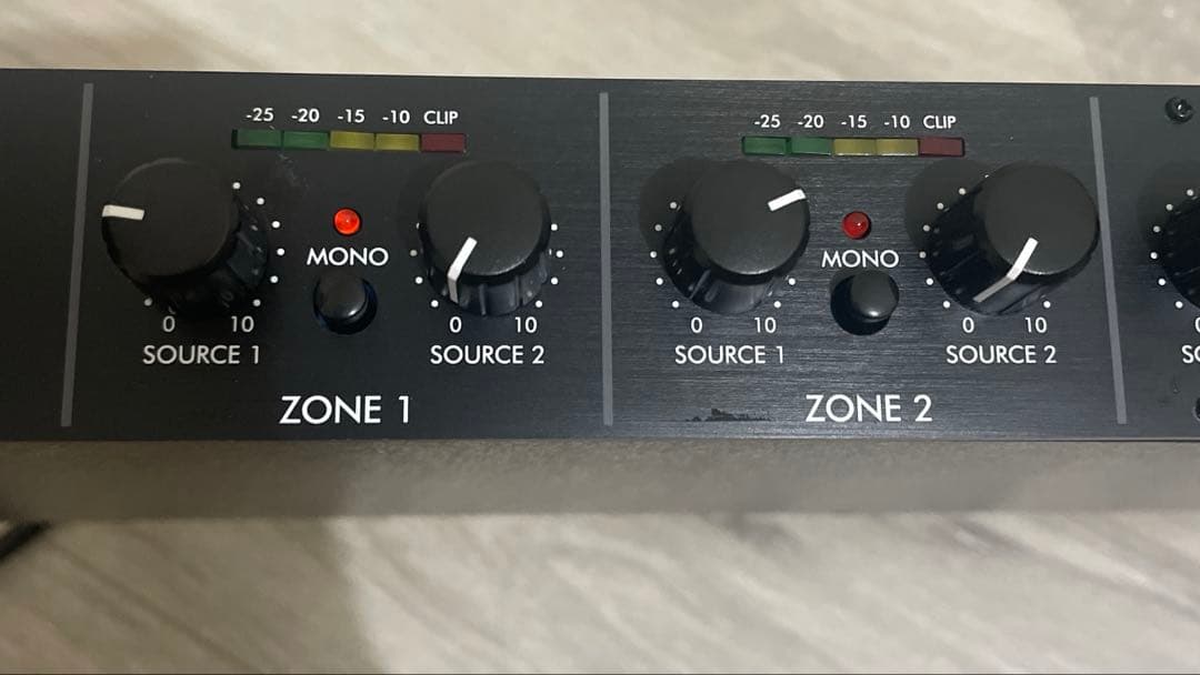 ART MX225ステレオデュアルソース5ゾーンディストリビューションミキサー