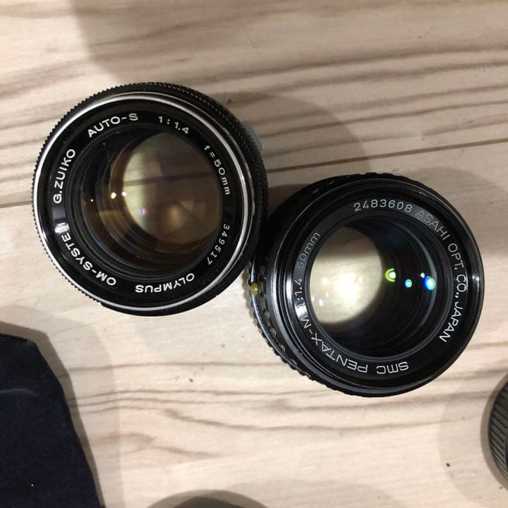 ペンタックス-m オリンパス　1.4 50mm レンズ ニコン キャノン