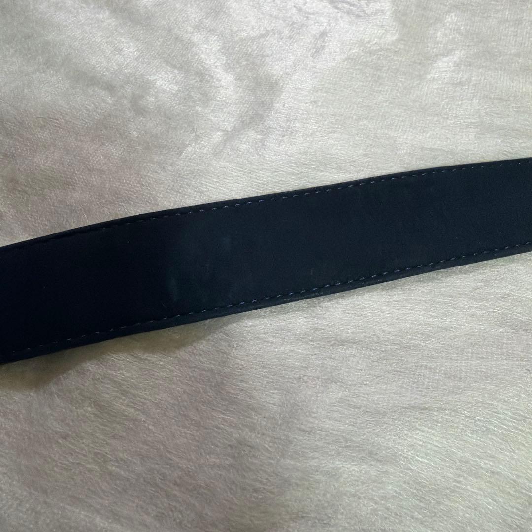 Christian Dior ネイビー ベルト 70