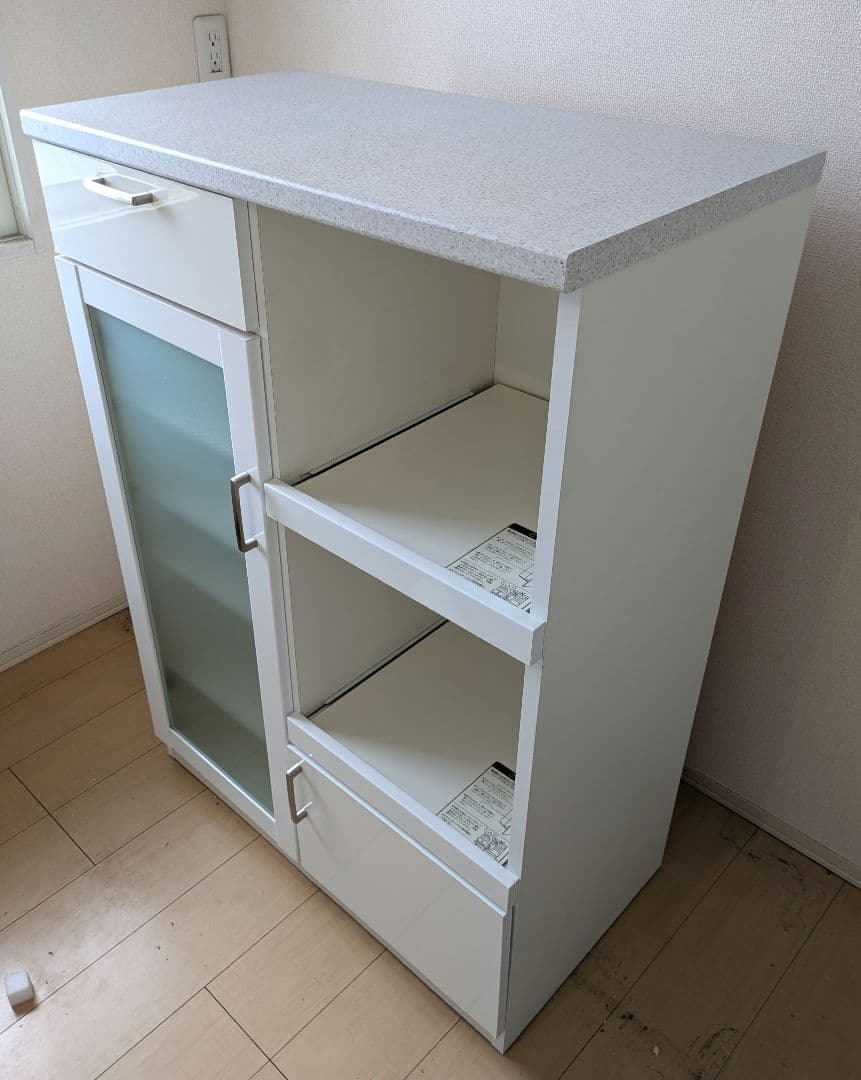 【間もなく販売終了】食器棚 レンジボード 引き出し キッチンボード カウンター