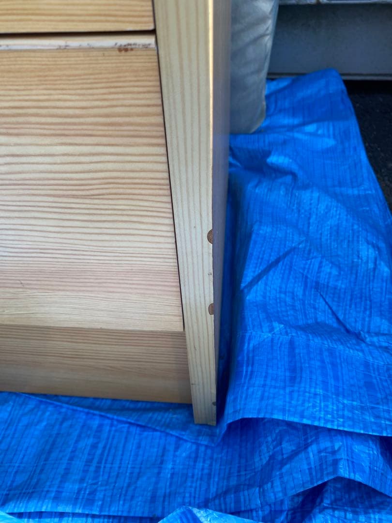 ナチュラルウッド 4段チェスト タンス 家具 木製 チェスト 引き出し収納 家具