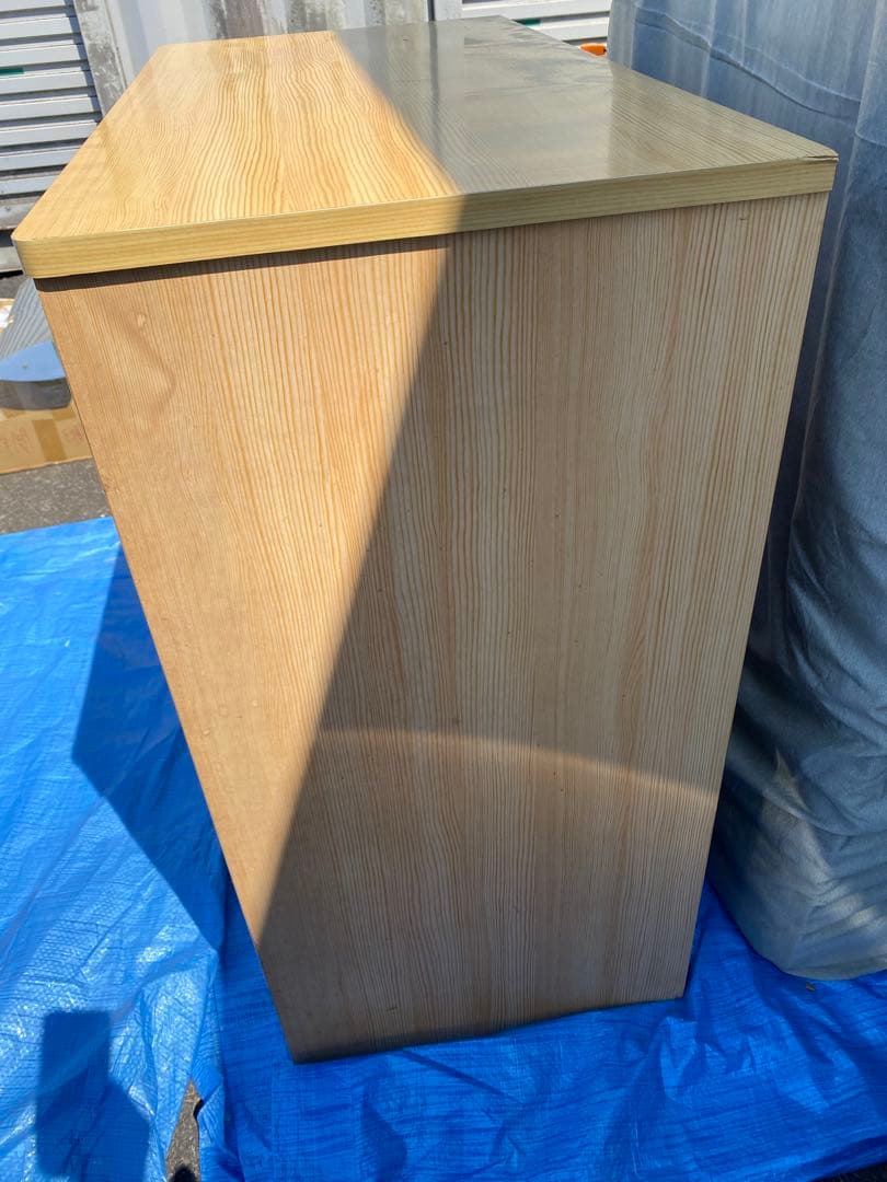 ナチュラルウッド 4段チェスト タンス 家具 木製 チェスト 引き出し収納 家具