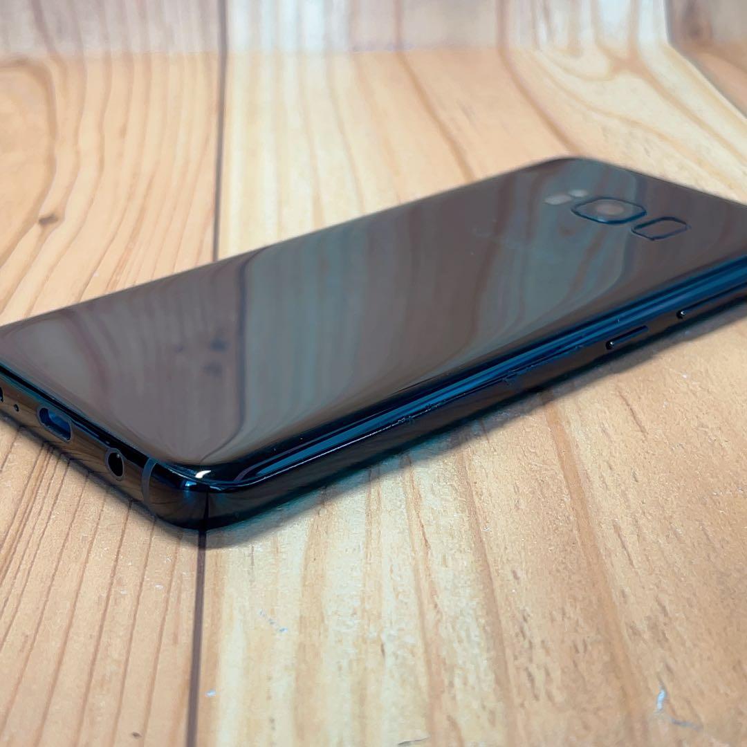 SIMフリー 本体 Galaxy S8 SCV36 64 GB 080 ブラック