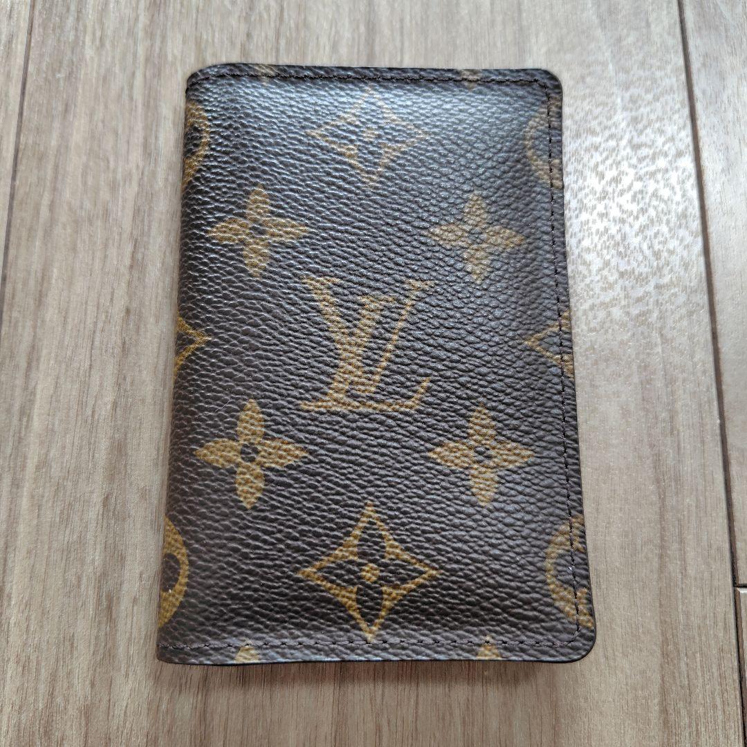 【未使用】LOUISVUITTON モノグラム 名刺入れ カードケース