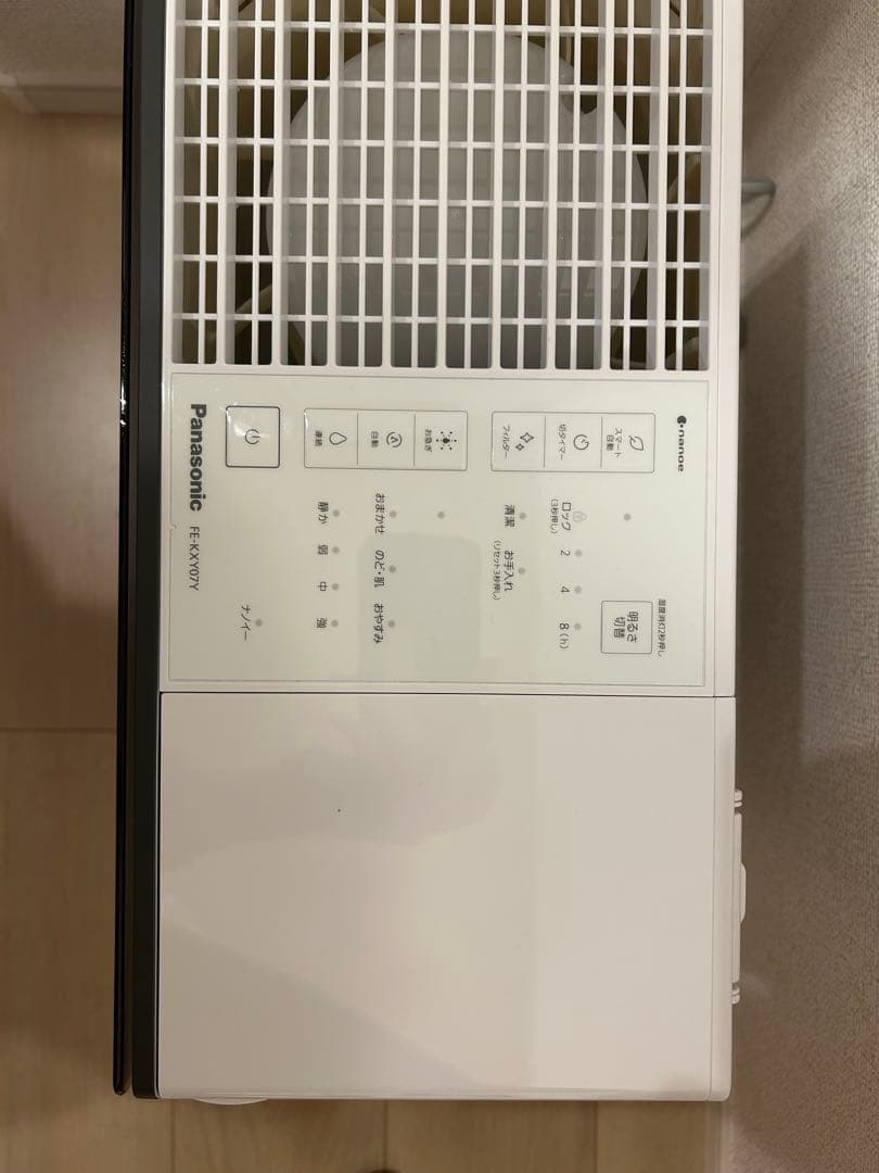 パナソニック FE-KXY07Y加湿機 ブラック