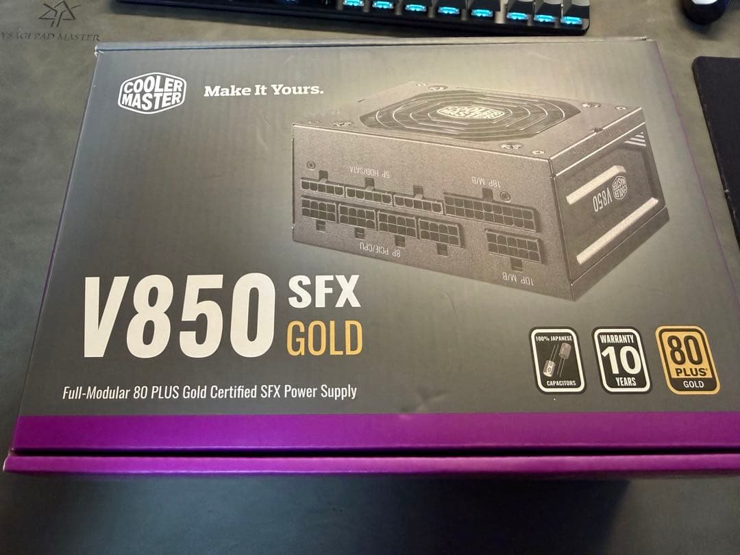 Cooler Master V850 SFX GOLD 電源ユニット