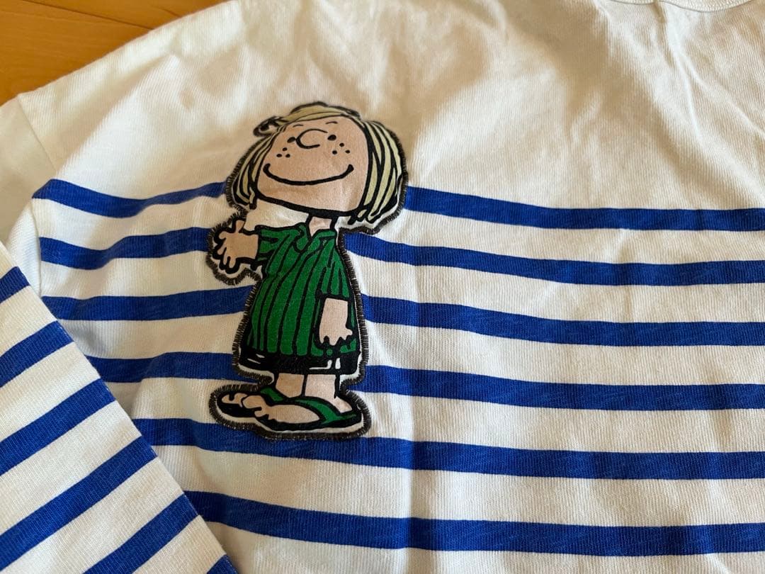 デニム＆ダンガリー　新品タグ付　スヌーピー 長袖　ボーダーTシャツ 02