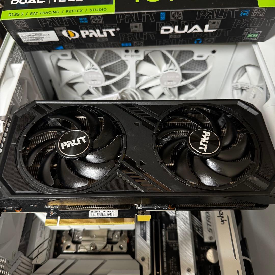 グラフィックボード・グラボ・ビデオカード RTX4070super Dual 12GB NVIDIA GPU PALIT