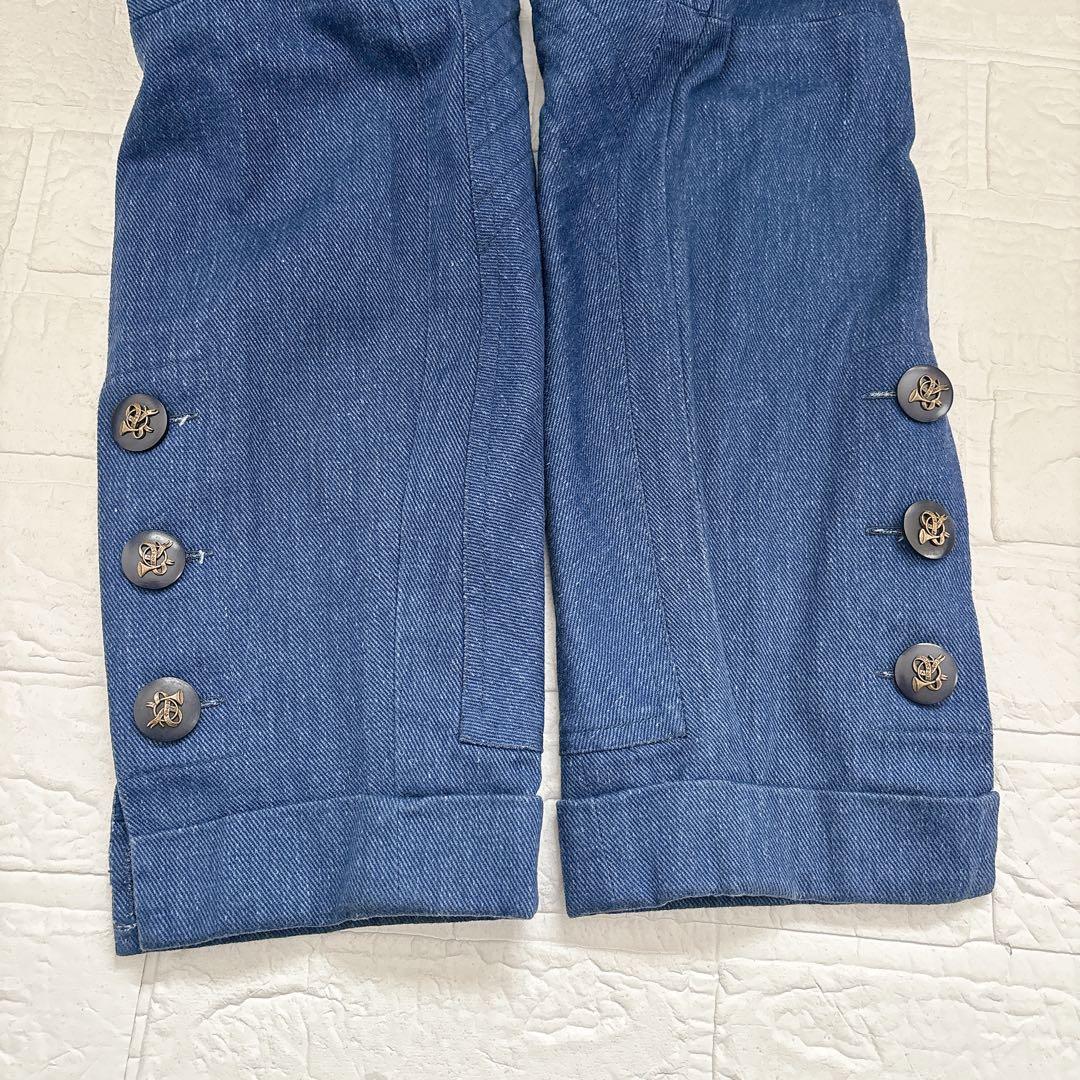 エルメス　デニムパンツ　テーパードパンツ　38 HERMES カジュアル