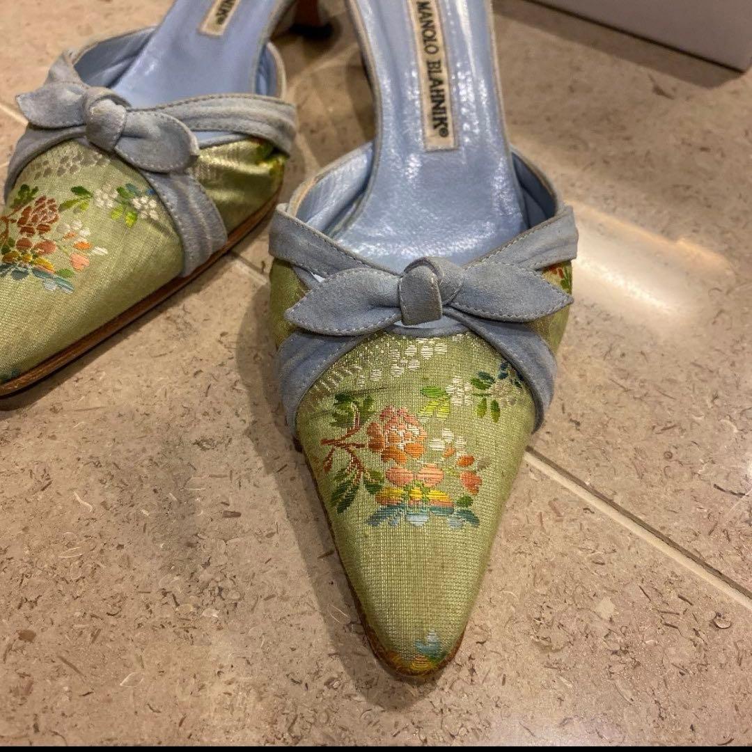 レア♡限定品マノロブラニク　ミュール 37.5