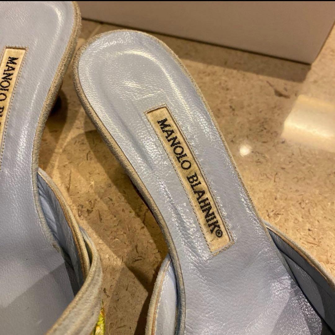 レア♡限定品マノロブラニク　ミュール 37.5