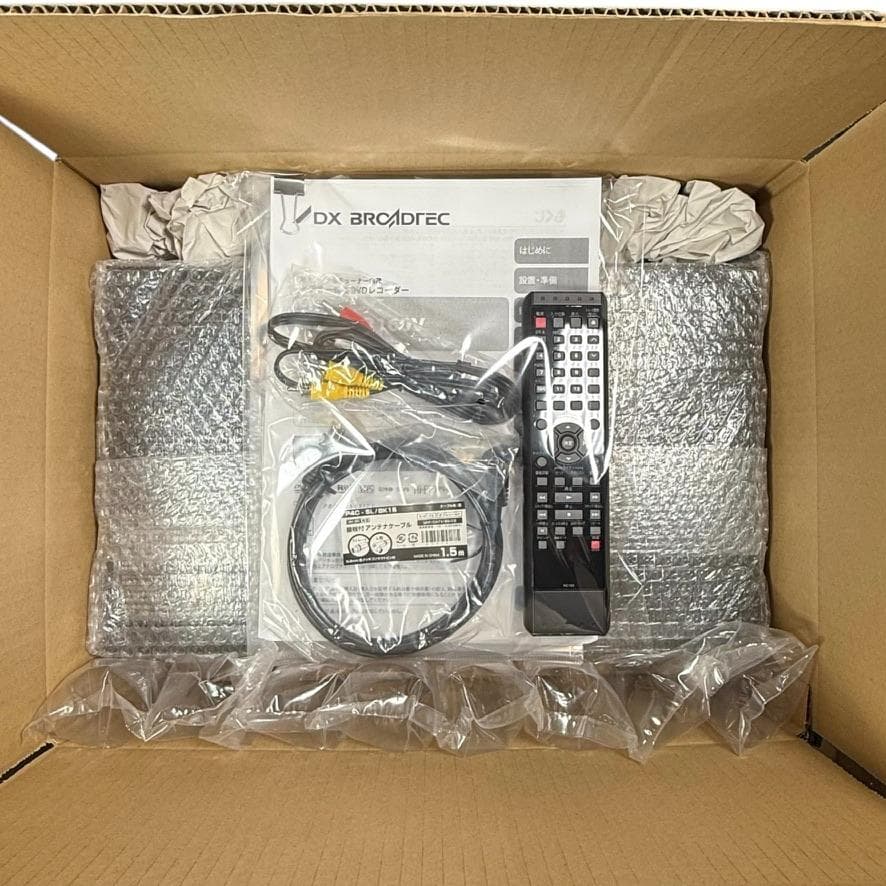 優良動作品・ DXアンテナ ビデオ一体型DVDレコーダーDXR160V