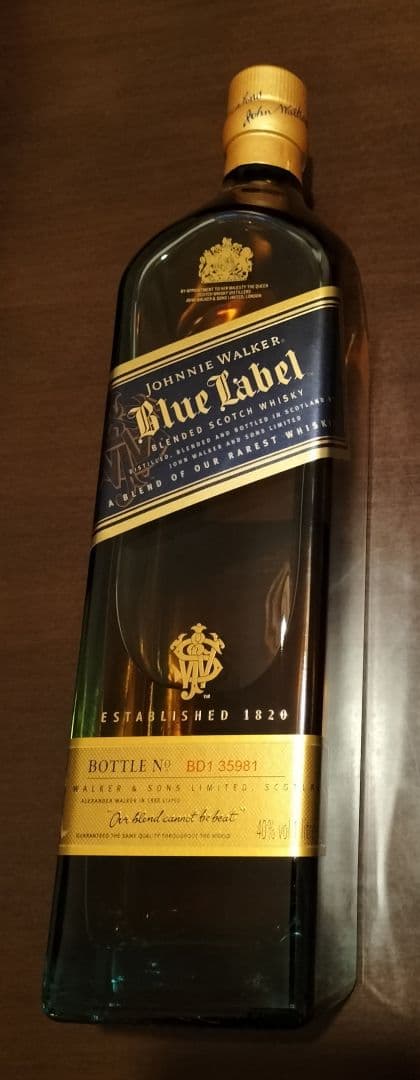 1L　ジョニーウォーカー　ブルーラベル　【未開栓】