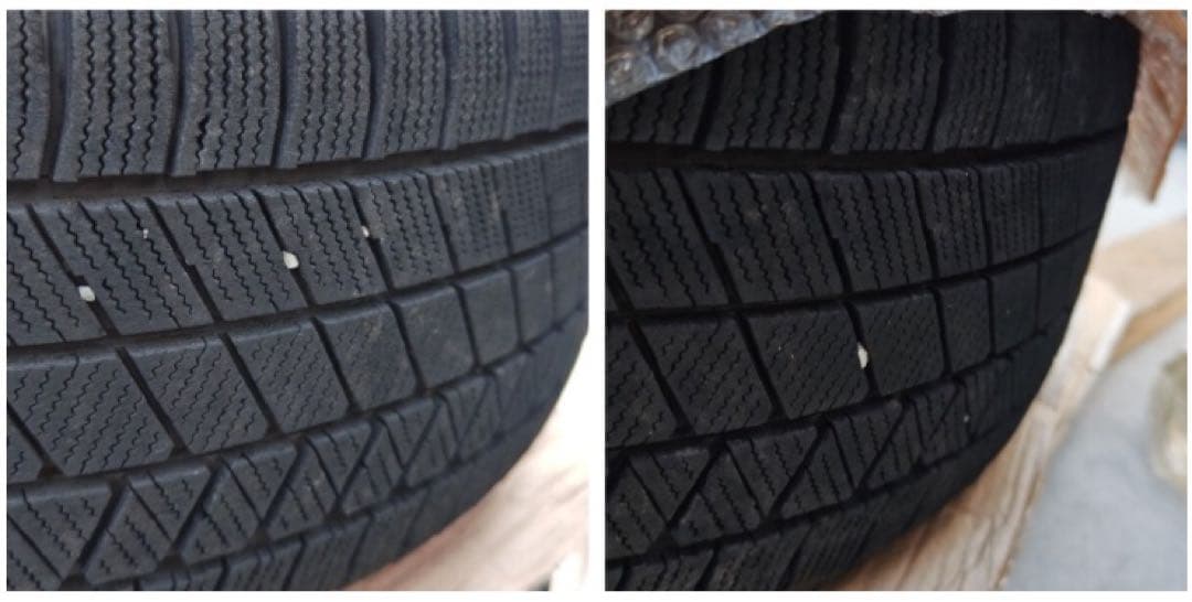 BLIZZAK VRX3 スタッドレス4本セット 18インチ　220クラウン後期