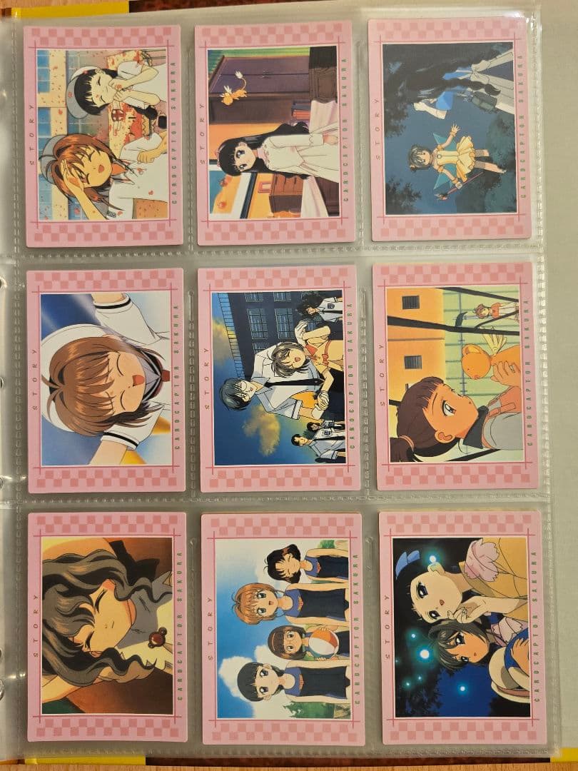 カードダスマスターズ　カードキャプターさくらPART1　セミコンプ、バインダー