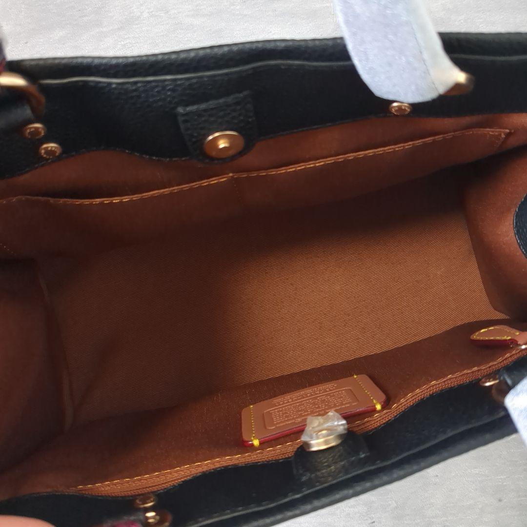 【新品】COACH トートバッグ ブラック バスキア　C5661