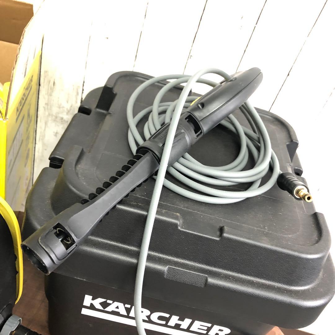 【極美品】KARCHER/ケルヒャー 家庭用高圧洗浄機 KMINI 通電のみ確認