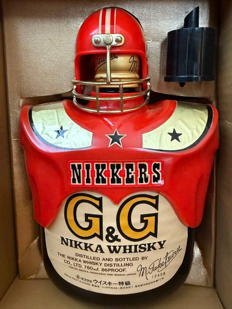 【古酒】ニッカウイスキーG&G TAKETSURU BLEND 760ml 特級