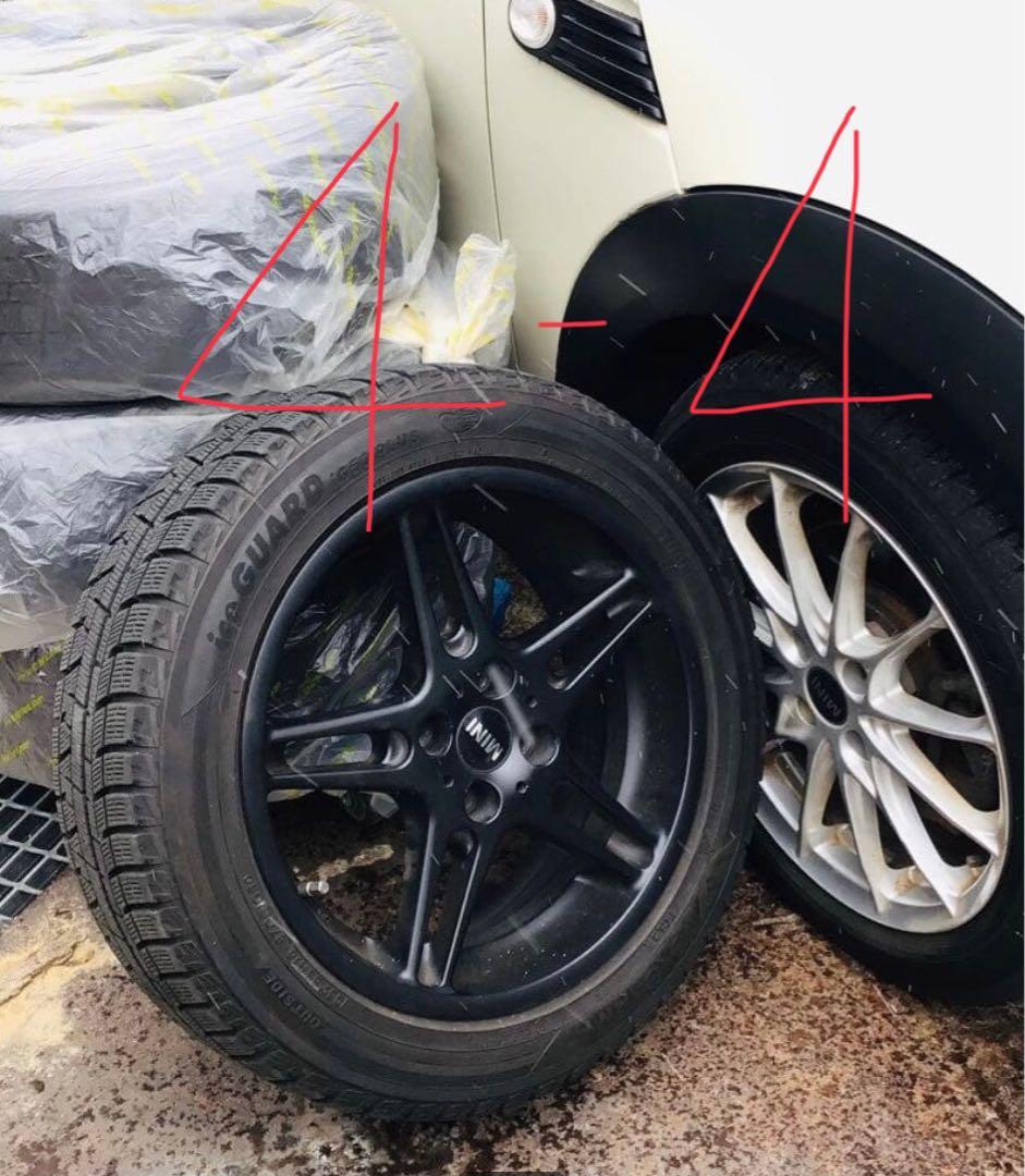 ④-④ ミニ R50系 レーシングダイナミクス 4穴 195/55R16