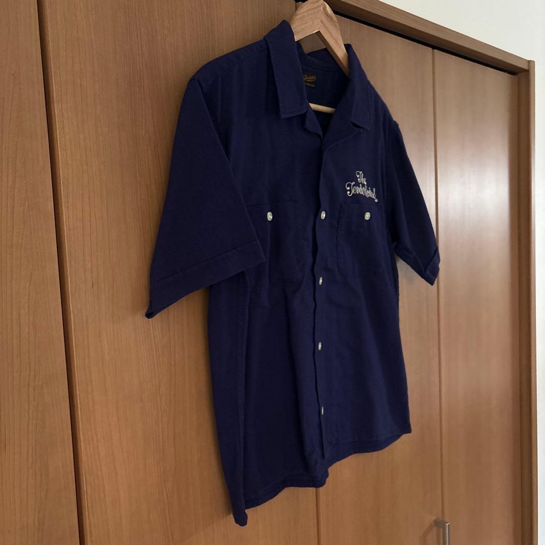 k*o様 オークション Tenderloins ネイビー ボウリング　シャツ　S