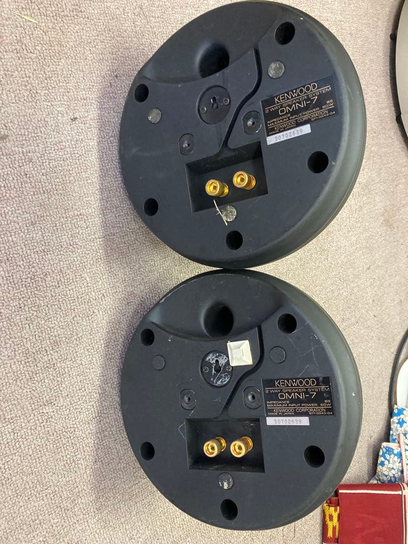 KENWOOD OMNI-7 スピーカー ブラック