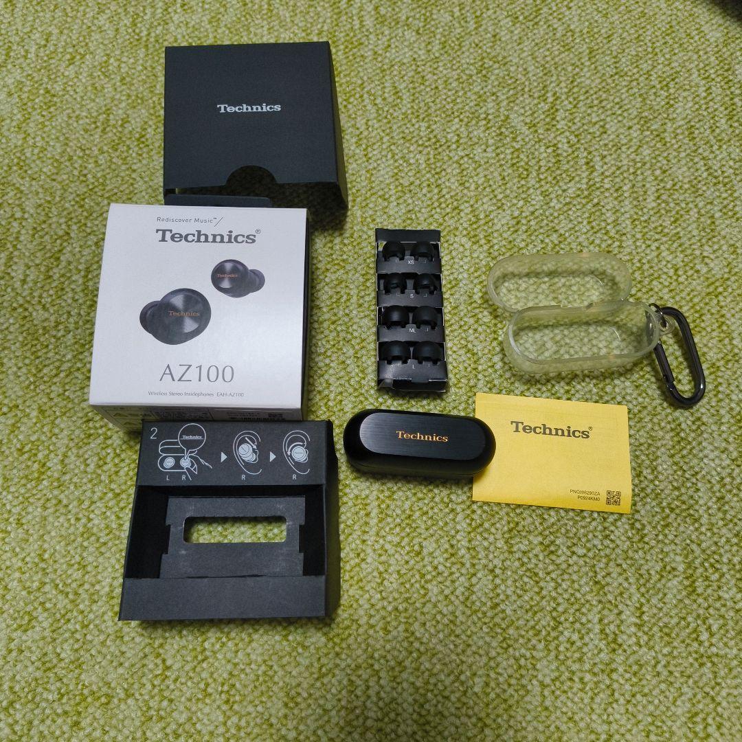 パナソニック Technics EAH-AZ100+保護ケース、イヤーピース