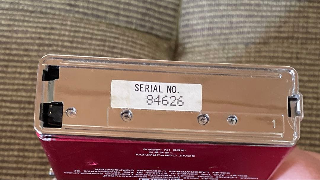 レトロ　SONY WM-F203 カセットプレーヤー　ポータブル　ウォークマン