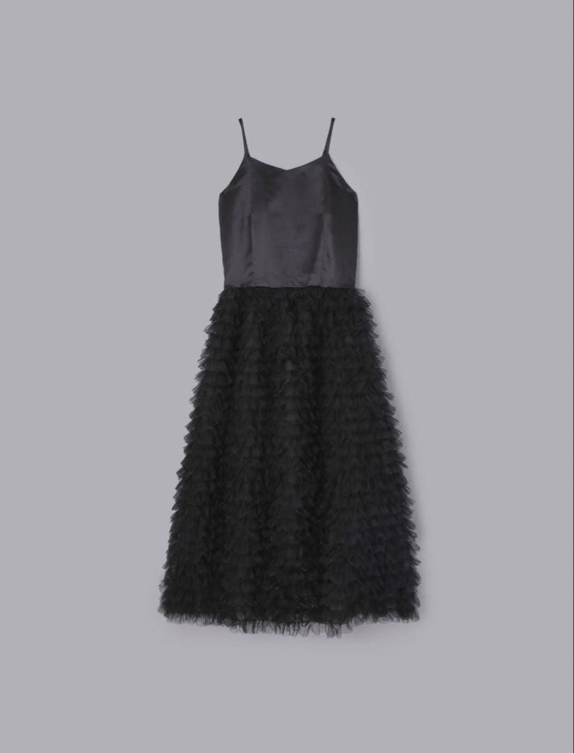 Olu ボリュームチュールキャミワンピース