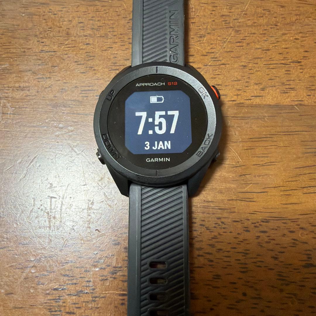 GARMIN approach s12 ブラック