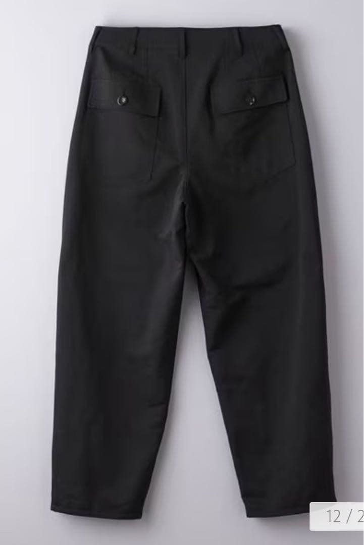 UNITED ARROWS別注　THE RERACSベイカーパンツ46 ブラック