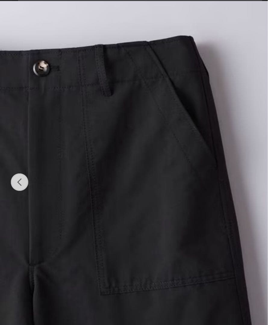 UNITED ARROWS別注　THE RERACSベイカーパンツ46 ブラック