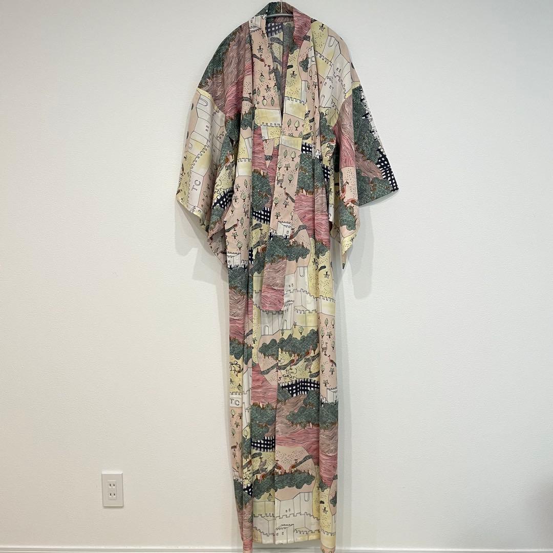 tumori chisato 浴衣　単衣着物　ポリエステル100%