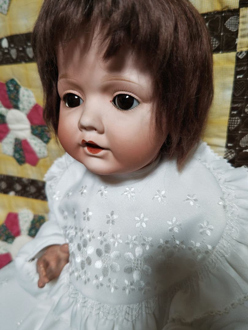 RE Nippon アンティークドール　ベビービスクドール/モリムラドール同時期