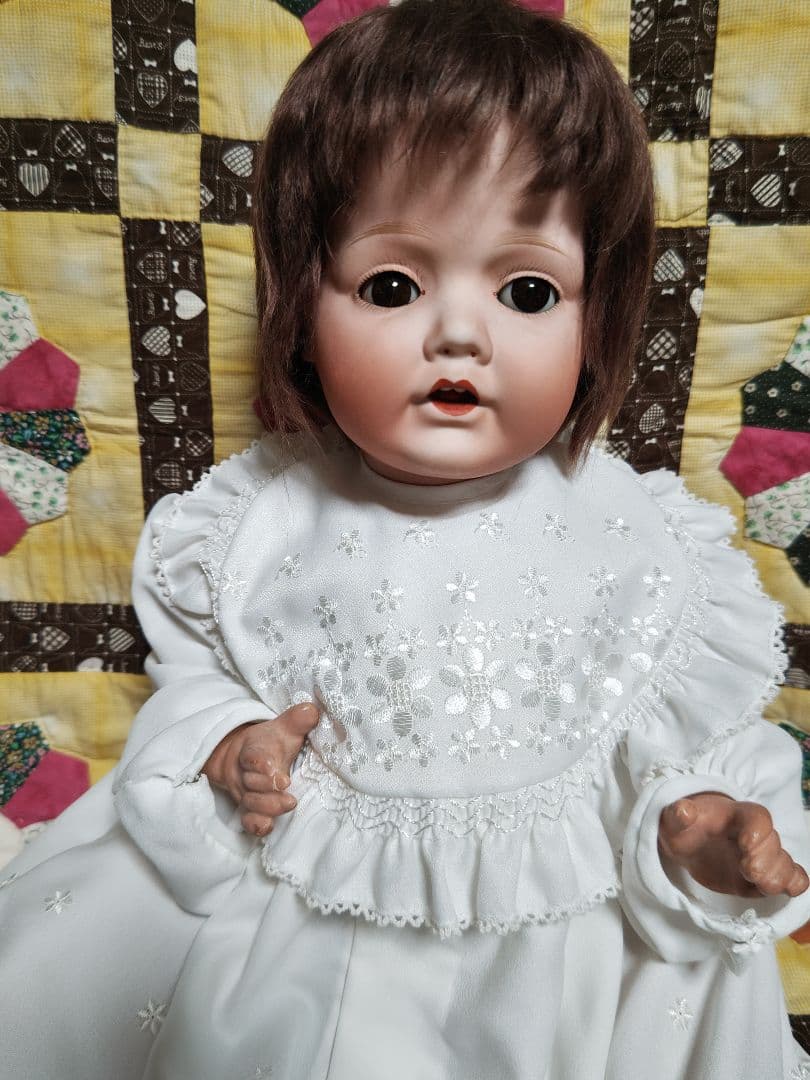 RE Nippon アンティークドール　ベビービスクドール/モリムラドール同時期