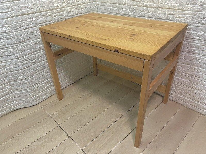 れ*ん様 無印良品 パイン材 デスク 幅86cm